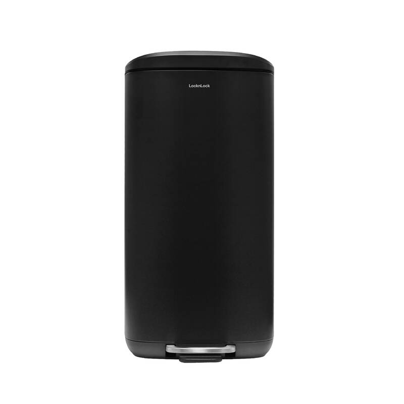 Thùng Đựng Rác 30L - Màu Đen - Locknlock -  BYP012, , large image number null